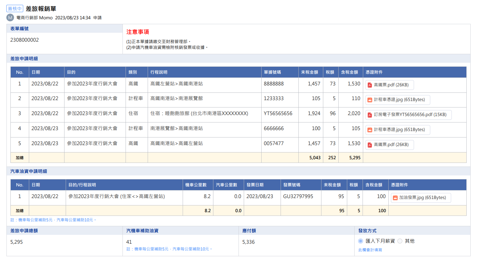 差旅報銷單_表單 差旅報銷單_表單